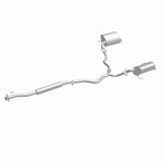 BRExhaust 106-0282 direct-fit exhaust kit, front three-quarter view of the turntable spin