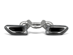 Akrapovic McLaren 650S/650S Spyder Slip-On Line (Titanium) w/ Carbon Tips S-MC/TI/2 for McLaren 650S / 650S Spider P11 2015-2016, detail view