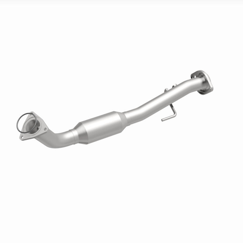 MagnaFlow 4651649 carb direct-fit catalytic converter, front three-quarter view of the turntable spin