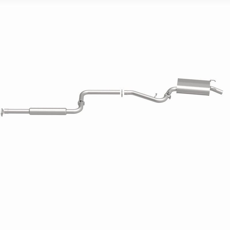 BRExhaust 106-0109 direct-fit exhaust kit, side view of the turntable spin