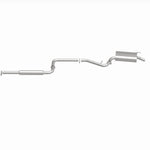 BRExhaust 106-0109 direct-fit exhaust kit, side view of the turntable spin