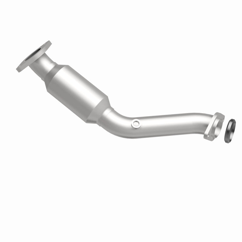 MagnaFlow 5461733 carb direct-fit catalytic converter, side view of the turntable spin