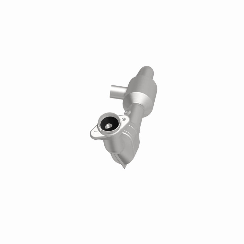 MagnaFlow 52449 oem grade direct-fit catalytic converter, side view of the turntable spin