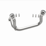 BRExhaust 107-0176 exhaust pipe, opposite side view of the turntable spin
