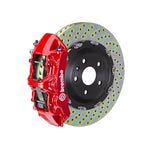 Model 3 Brembo GT 6-piston front kit, red caliper, drilled 2-piece disc