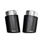 Akrapovic Evolution Line (SS) 440i MTP-BM/SS/2H for BMW 340i (F30) 2016-2018, rear view
