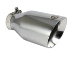 aFe MACH Force-Xp Universal Exhaust Tip 2-1/2 IN Inlet x 4-1/2 IN Outlet x 9 IN L