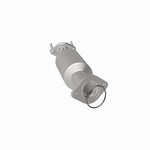 MagnaFlow 5411042 carb direct-fit catalytic converter, opposite side view of the turntable spin