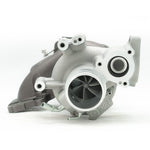 A front wide view of Pure Turbos Turbo Upgrade NEW Pure500 for Chevy / Buick / Cadillac (2.0L) 2019-2023 with white background