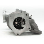 A back view of Pure Turbos Turbo Upgrade NEW Pure500 for Chevy / Buick / Cadillac (2.0L) 2019-2023 with white background