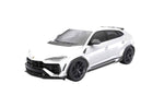 Render of a white Urus with carbon side skirts