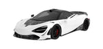 Render of a white McLaren 720S with carbon front lip