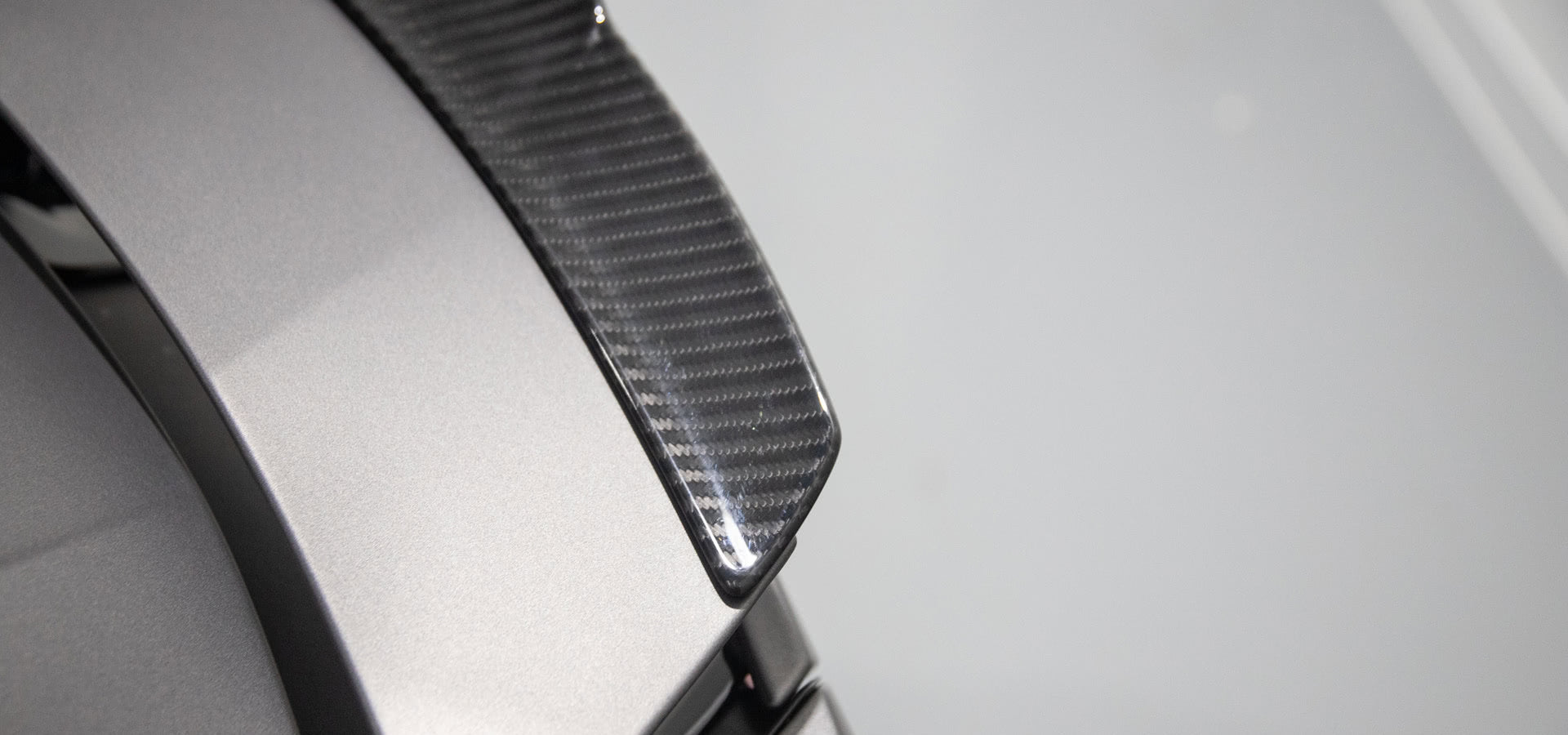 Rear wing assembly detail on the Urban Continental GT
