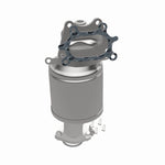 MagnaFlow 52306 oem grade manifold converter, opposite side view of the turntable spin