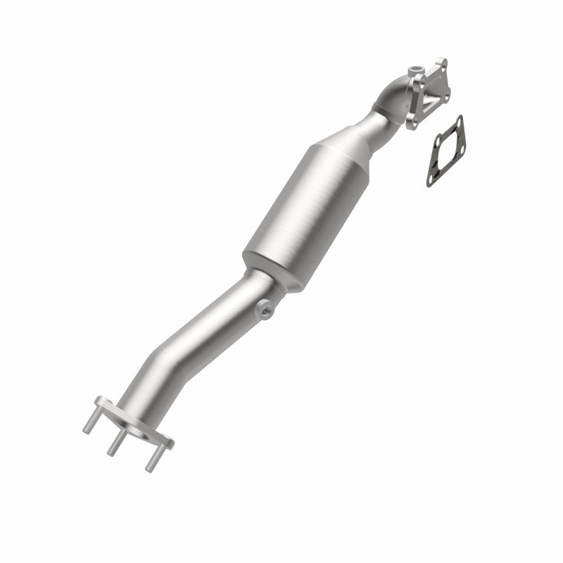 MagnaFlow 5582610 carb direct-fit catalytic converter, opposite side view of the turntable spin