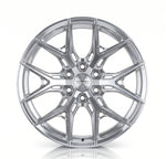 Vossen HF6-4 22x12 - 8x165.1 - ET-44 - Ultra Deep - 125.1 - Silver Polished Wheel