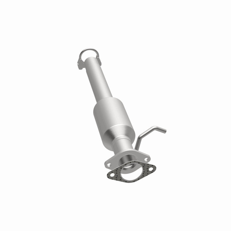 MagnaFlow 459408 carb direct-fit catalytic converter, opposite side view of the turntable spin