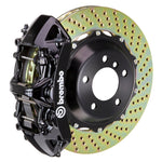 E46 M3 Brembo GT 6-piston front kit, black caliper, drilled 2-piece disc