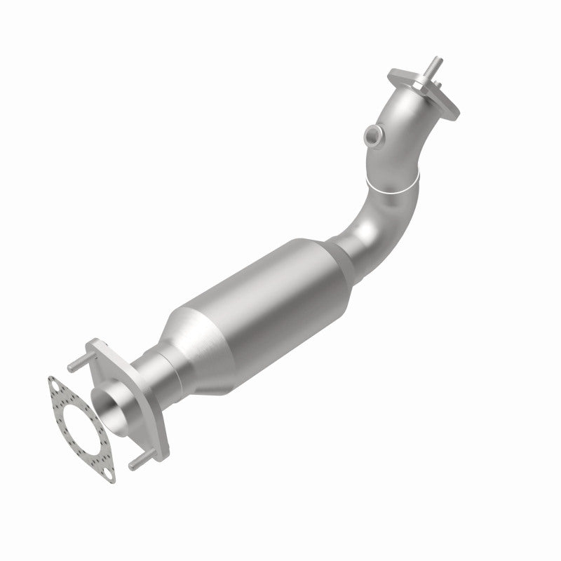 MagnaFlow 5461170 carb direct-fit catalytic converter, rear view of the turntable spin