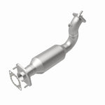 MagnaFlow 5461170 carb direct-fit catalytic converter, rear view of the turntable spin