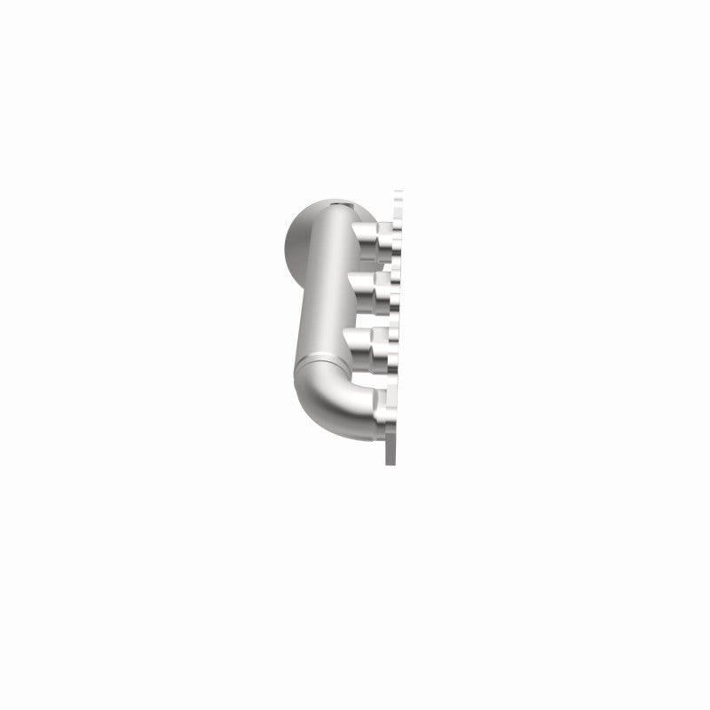 MagnaFlow 5531900 carb manifold converter, opposite side view of the turntable spin