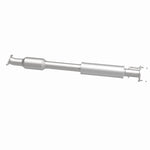 MagnaFlow 52641 oem grade direct-fit catalytic converter, side view of the turntable spin