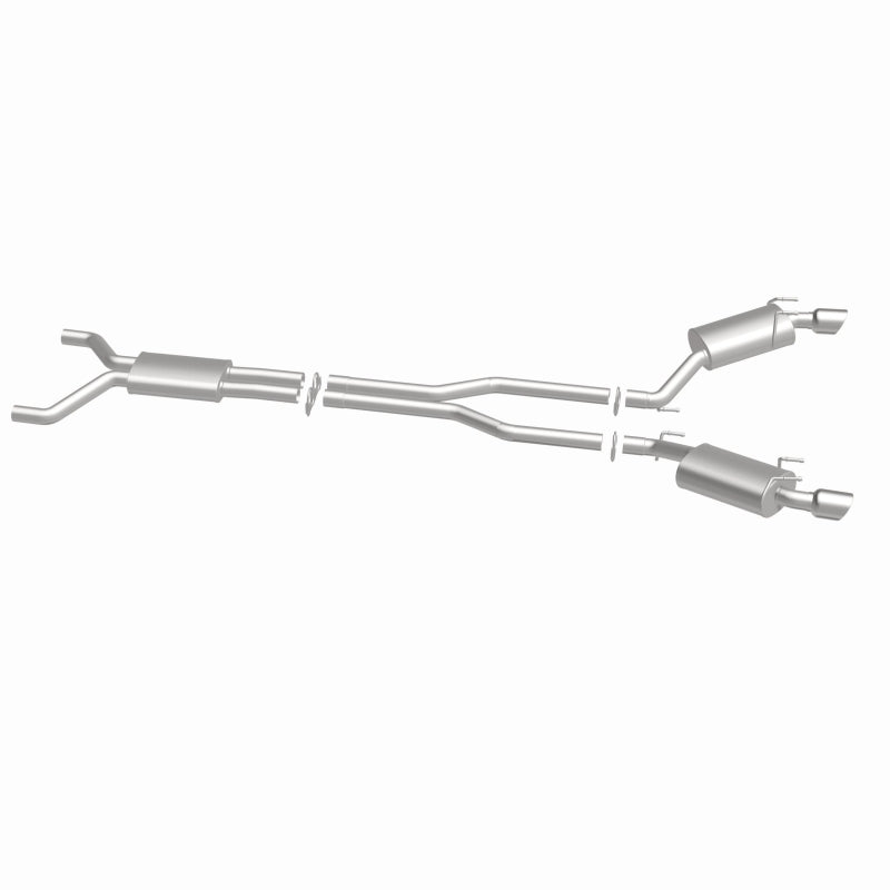 BRExhaust 106-0795 direct-fit exhaust kit, side view of the turntable spin