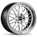 BBS LM 20x9 5x130 ET42 CB71.6 Diamond Silver Wheel w/ Diamond Cut Machined Lip