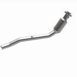 MagnaFlow 4651718 carb direct-fit catalytic converter, opposite side view of the turntable spin