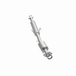 MagnaFlow 5592547 carb direct-fit catalytic converter, opposite side view of the turntable spin