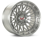 Vossen LCX-03 24x10 - 8x180 - ET+15 - Deep - 124.3 - Brushed Gloss Clear Wheel