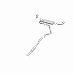 BRExhaust 106-0767 direct-fit exhaust kit, opposite front three-quarter view of the turntable spin