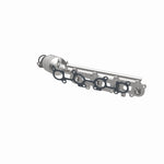 MagnaFlow 5582323 carb manifold converter, opposite rear three-quarter view of the turntable spin