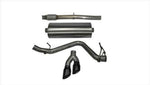Corsa 14-19 GMC Sierra/Chevy Silv 1500 Crew Cab/Std. Bed 5.3L V8 Black Sport Single Side CB Exhaust
