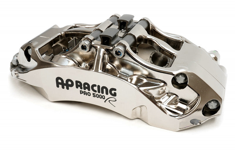 A top side view of CP9661 of the AP Racing by Essex Radi-CAL ENP Competition Brake Kit (Front CP9661/394mm)- Porsche 981/718 GT4 with a white background