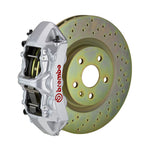 Camaro Brembo GT 6-piston front kit, silver caliper, 355mm drilled 1-piece disc