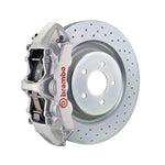 Camaro Brembo GT 6-piston front kit, silver caliper, 355mm drilled 1-piece disc