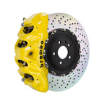 G63 AMG Brembo GT 8-piston front kit, yellow caliper, 412mm drilled 2-piece disc