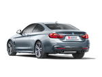 Akrapovic Evolution Line (SS) 440i MTP-BM/SS/2H for BMW 340i (F30) 2016-2018, top view