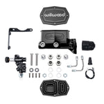 Wilwood MOPAR Compact Tandem M/C Kit w/ P-Valve 1in Bore - Black