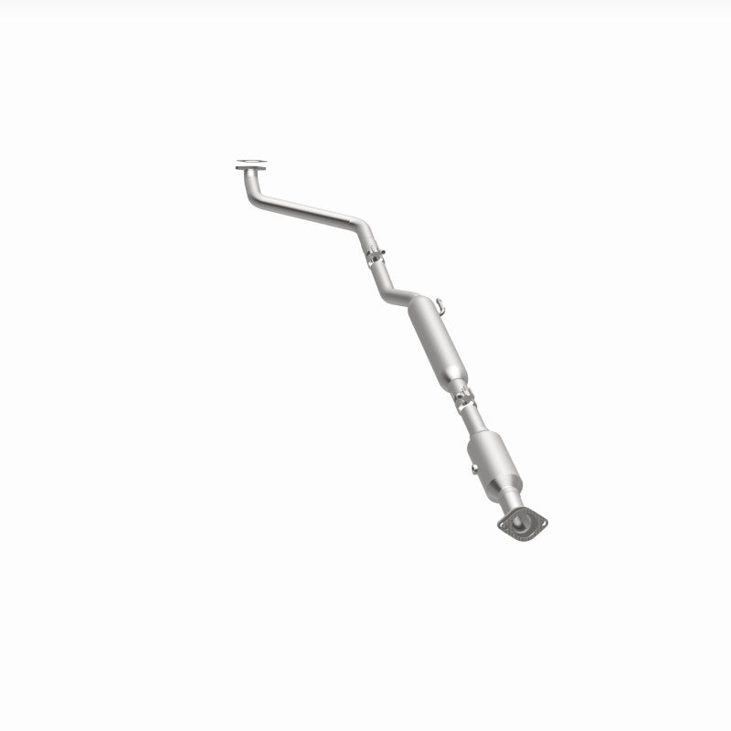 MagnaFlow 5561828 carb direct-fit catalytic converter, opposite side view of the turntable spin