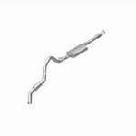 BRExhaust 106-0838 direct-fit exhaust kit, rear view of the turntable spin