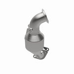 MagnaFlow 5551837 carb direct-fit catalytic converter, opposite side view of the turntable spin