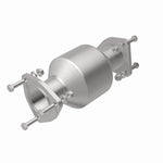 MagnaFlow 5571184 carb direct-fit catalytic converter, rear view of the turntable spin