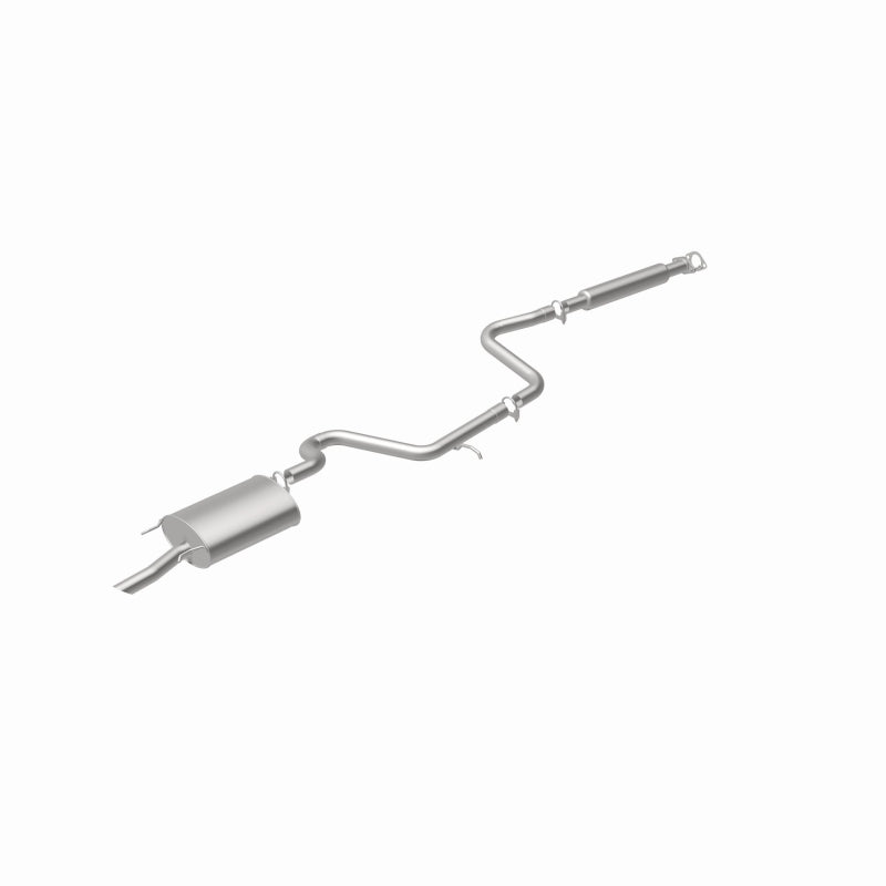 BRExhaust 106-0015 direct-fit exhaust kit, rear view of the turntable spin