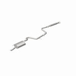 BRExhaust 106-0015 direct-fit exhaust kit, rear view of the turntable spin