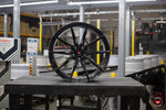 Vossen Forged Evo-2R - 20x11 - 5x120 - ET40 - GB - Gloss Black - C8 Stingray Fitment - Rear