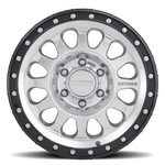 Method MR315 17x8.5 +25mm Offset 8x6.5 130.81mm CB Polished Wheel - Gloss Black Lip