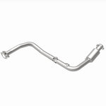 MagnaFlow 4651719 carb direct-fit catalytic converter, rear view of the turntable spin