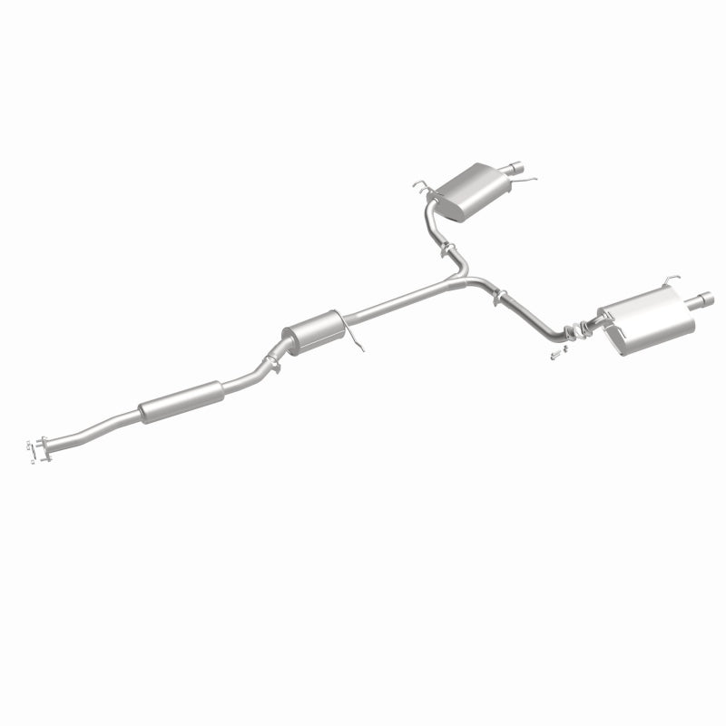 BRExhaust 106-0148 direct-fit exhaust kit, front three-quarter view of the turntable spin
